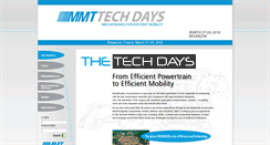 Desktop Screenshot of mmt-techdays.com