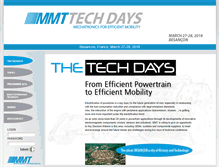 Tablet Screenshot of mmt-techdays.com